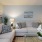 a living room with a couch and a coffee table