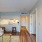 a room with a wood floor
